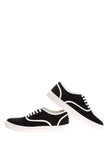 RRP €135 8 Canvas Sneakers EU 40 UK 6 US 7 Two Tone Low Top Made in Italy gallery photo number 1