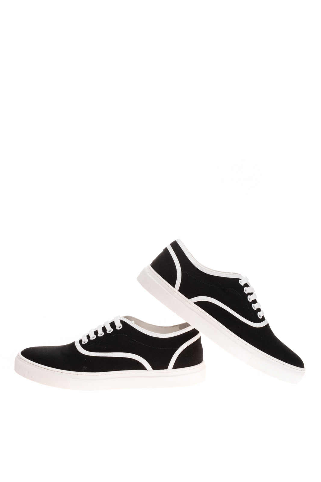 RRP €135 8 Canvas Sneakers EU 40 UK 6 US 7 Two Tone Low Top Made in Italy gallery main photo