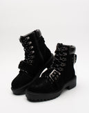 RRP €170 CARVELA Combat Boots Size 41 UK 8 US 11 Treated Buckle Straps Lug Sole gallery photo number 1