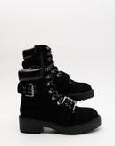 RRP €170 CARVELA Combat Boots Size 41 UK 8 US 11 Treated Buckle Straps Lug Sole gallery photo number 2