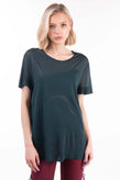 RRP €370 CEDRIC CHARLIER T-Shirt Top Size IT 46 / L Partly Lined Made in Italy gallery photo number 4