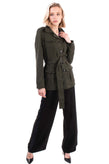 RRP €120 8 Safari Jacket Size IT 40 Fully Lined Belted gallery photo number 4