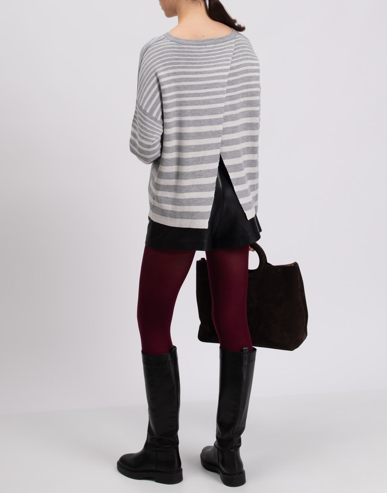 RRP €190 SPLENDID Jumper Size M Cashmere Blend Cut Out Back gallery main photo