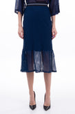 RRP €170 8 Flounce Skirt Size S Made in Italy gallery photo number 2