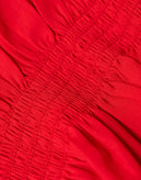 GEORGE J. LOVE Top Blouse Size IT 38 Shirred Self Tie Back gallery photo number 8