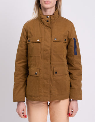 RRP €245 GEORGE J. LOVE Military Jacket Size M Padded Drawstring Waist Full Zip gallery photo number 4