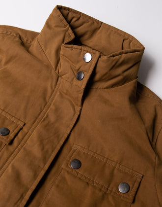 RRP €245 GEORGE J. LOVE Military Jacket Size M Padded Drawstring Waist Full Zip gallery photo number 8