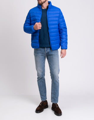 PIERRE DARRE Down Quilted Jacket Size XL Packable Funnel Neck