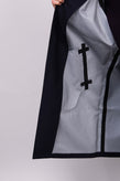 RRP €230 8 Mac Coat Size M Taped Seams Full Hidden Buttons gallery photo number 7