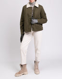 RRP €245 8 Pilot Jacket Size XL Padded Sherpa Collar gallery photo number 2