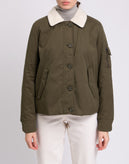 RRP €245 8 Pilot Jacket Size XL Padded Sherpa Collar gallery photo number 4