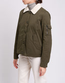 RRP €245 8 Pilot Jacket Size XL Padded Sherpa Collar gallery photo number 5