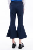 RRP €790 ELLERY Trousers Size AU 4 / XXS Wool Blend Vent Back Flare Leg Cropped gallery photo number 5