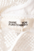 RRP €650 DIANE VON FURSTENBERG Tulle Lace Wedding Gown Size US 12 / L Overlay gallery photo number 8