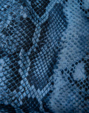 8 Wrap Top Size IT 42 Snakeskin Pattern Made in Italy gallery photo number 8