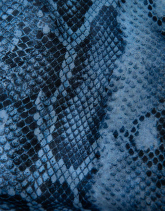 8 Wrap Top Size IT 42 Snakeskin Pattern Made in Italy gallery photo number 8