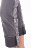 RRP€305 JUST CAVALLI Jeans W26 Stretch Embellished Turn-Up Cuffs Cropped Boy Fit gallery photo number 6