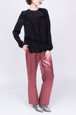 RRP€285 PREEN LINE LARA Top Blouse Size XS Ruched Lace See Through Crew Neck gallery photo number 2