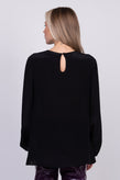 RRP€285 PREEN LINE LARA Top Blouse Size S Ruched Lace See Through Crew Neck gallery photo number 5