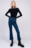 RRP €275 ATTICO Jeans Size 0 / XXS Garment Dye Slim Flared Cropped Made in Italy gallery photo number 1