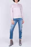 RRP €230 3X1 DOSA Jeans W26 Ripped Faded Slim Fit High Rise Cropped Made in USA gallery photo number 1