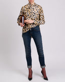 RRP €265 JUST CAVALLI Jeans W26 Stretch Faded Stitched Knees Made in Italy gallery photo number 1