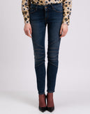 RRP €265 JUST CAVALLI Jeans W26 Stretch Faded Stitched Knees Made in Italy gallery photo number 5