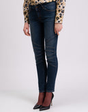 RRP €265 JUST CAVALLI Jeans W26 Stretch Faded Stitched Knees Made in Italy gallery photo number 6