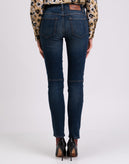 RRP €265 JUST CAVALLI Jeans W26 Stretch Faded Stitched Knees Made in Italy gallery photo number 7