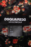 RRP €130 DSQUARED2 UNDERWEAR Tulle Leggings Size M Floral Cropped Made in Italy gallery photo number 5