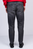 RRP €350 JUST CAVALLI GABBER Jeans W30 Metal Rings Embellished Faux Leather Trim gallery photo number 5