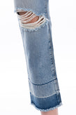 RRP €250 CURRENT/ELLIOTT THE FLING Boyfriend Jeans W27 Ripped Worn Look Cropped gallery photo number 6