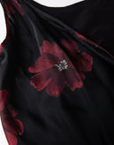 MANILA GRACE Shift Dress Size IT 42 Silk Blend Draped Floral Made in Italy gallery photo number 7