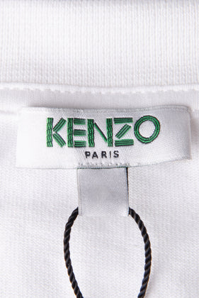 RRP €215 KENZO T-Shirt Dress Size S Coated Logo & Stripes Short Sleeve Crew Neck gallery photo number 6