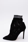 RRP€150 PRIVILEGED By J.C. DOSSIER Lace Ankle Boots US9 EU39 UK6 Gathered gallery photo number 1