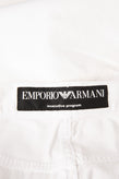 RRP €195 EMPORIO ARMANI Trousers W34  Stretch White Logo Patch Regular Fit gallery photo number 6