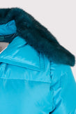 RRP€525 SEVENTY SERGIO TEGON Down Jacket US6 IT42 S Mink Fur Trim Made in Italy gallery photo number 6