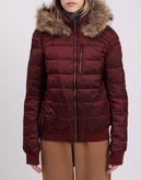 RRP€215 YES ZEE COLLECTION Quilted Jacket Size L Raccoon Fur Partly Down Filling gallery photo number 4