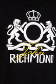 RRP €80 JOHN RICHMOND SS23 T-Shirt Top US42 IT56 XL Coated Logo Short Sleeve gallery photo number 3