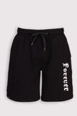 RRP€110 JOHN RICHMOND SS23 Sweat Bermuda Shorts US40 IT52-54 L Coated 'FOREVER' gallery photo number 1