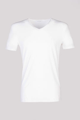 RRP €120 ERMENEGILDO ZEGNA 2 PACK T-Shirt Top US/UK44 EU54 XXL Logo Patch V-Neck