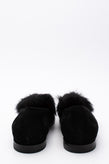 RRP €260 POLLINI Leather & Rabbit Fur Loafer Shoes US6.5 IT37 EU38 UK4 Chain gallery photo number 3