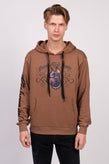 RRP€155 JOHN RICHMOND Hoodie US36 IT44-46 S Doberman Patch Embroidered Logo gallery photo number 3