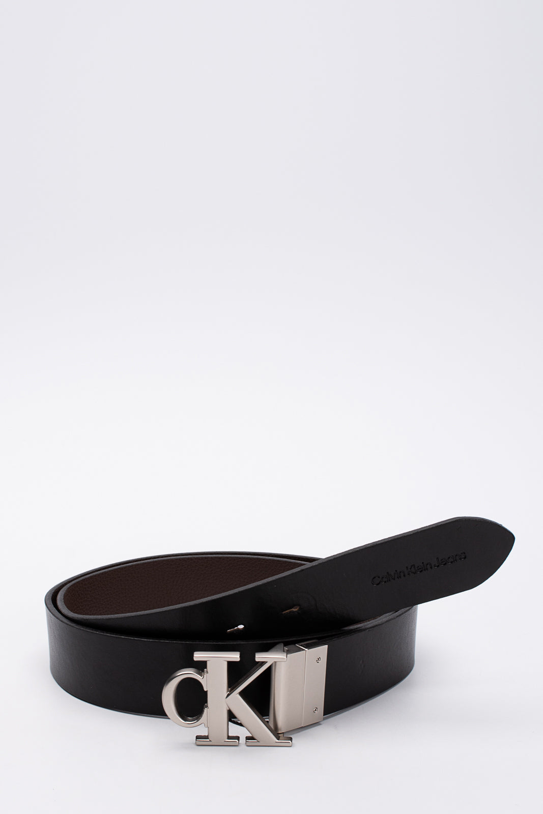CALVIN KLEIN JEANS Leather Belt Size 85/34 Grainy Panel Reversible CK  –POPPRI Online Fashion Auctions | Gürtel
