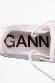 RRP€265 GANNI Leather & Mesh Sneakers US6 EU36 UK3 Logo Made in Portugal gallery photo number 6