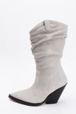 RRP€720 IRO Marliag Leather Western Boots US6.5 FR37 UK4.5 Slouchy Made in Italy gallery photo number 1