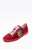 RRP€270 M MISSONI X SAWA Suede Leather Low Cut Sneakers US7 EU40 UK6 Zig Zag gallery photo number 1