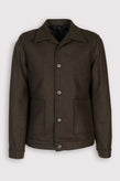 RRP€320 NEILL KATTER Short Felt Coat US36 IT46 S Wool Blend Made in Italy gallery photo number 1