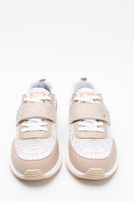 RRP€250 JOHN RICHMOND SS23 Sneakers US11 EU41 UK8 Rhinestones Padded Topline