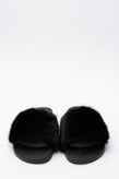 RRP €450 GIVENCHY Mink Fur Slide Sandals US4.5 EU35 UK2 Footbed Made in Italy gallery photo number 1